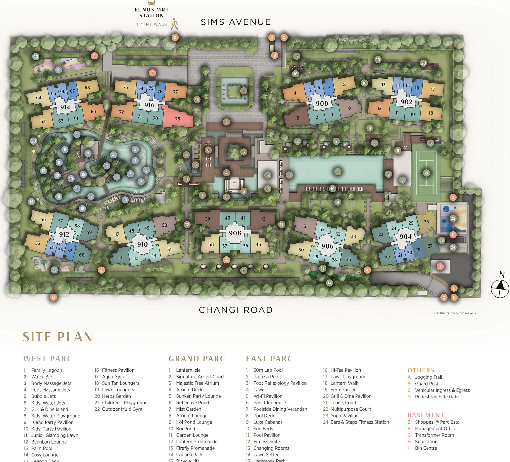 Parc Esta Site Plan