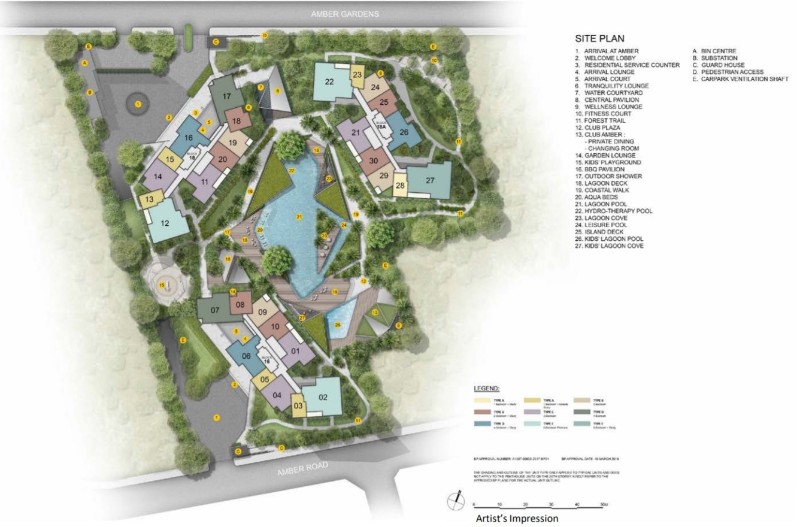 Amber Park Site Plan