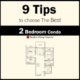9 Tips to choose the best 2 bedroom