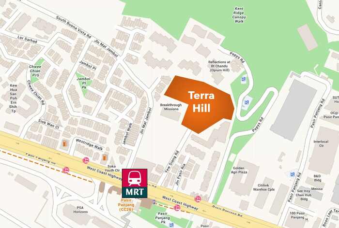 Terra Hill condo location